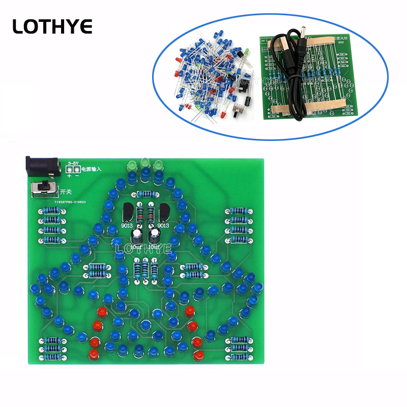 Diy Analog Electronics - DC 3-5V LED 라이트 스윙 윈드