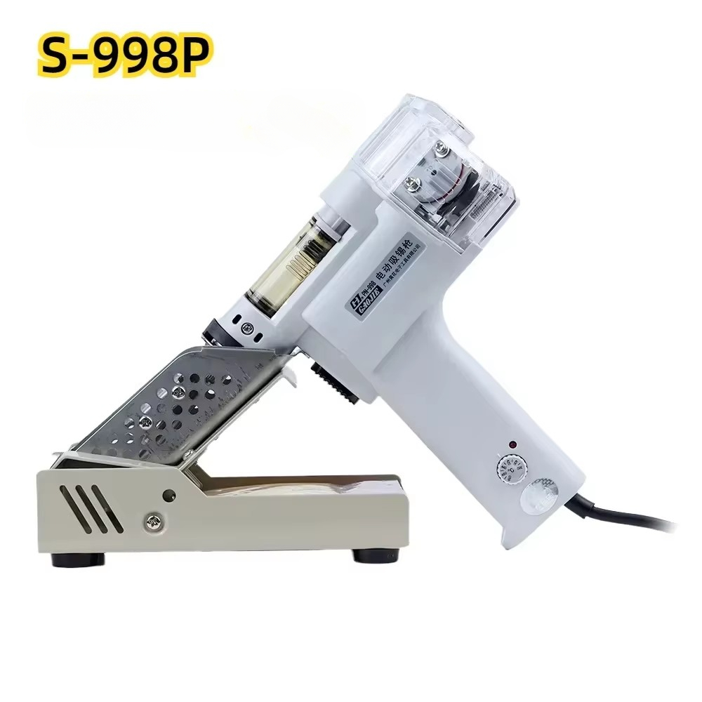 Desoldering Pump Solder - S-998P 이중 펌프 전기 납땜 제거