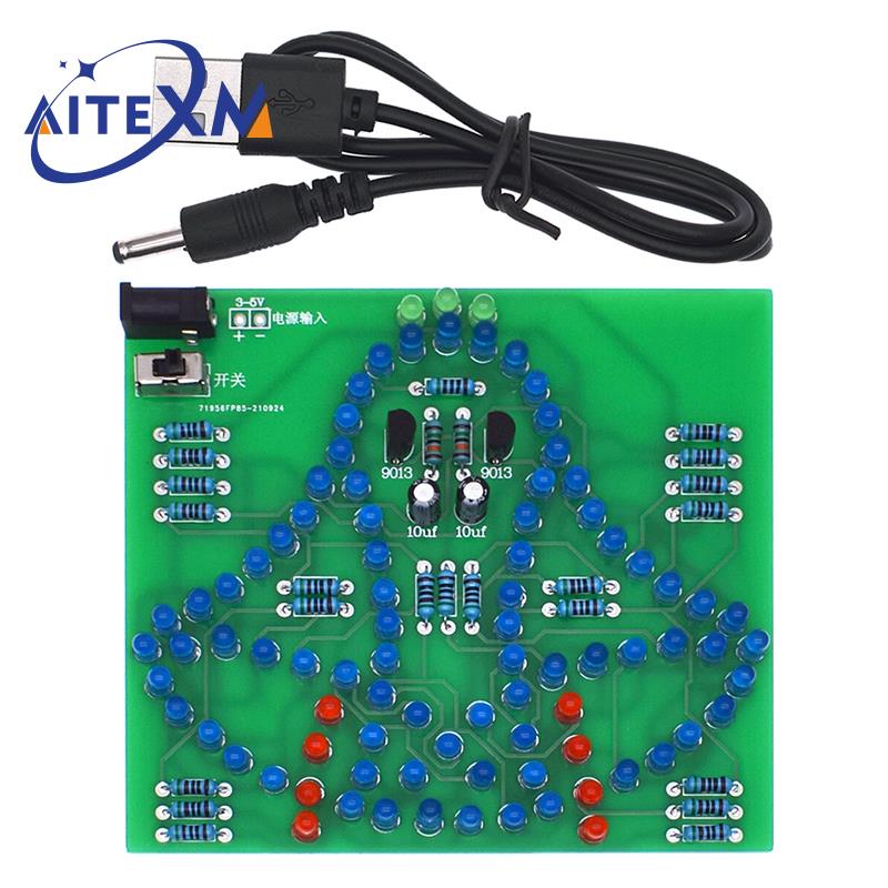 Diy Analog Electronics - DC 3-5V DIY LED 스윙 윈드
