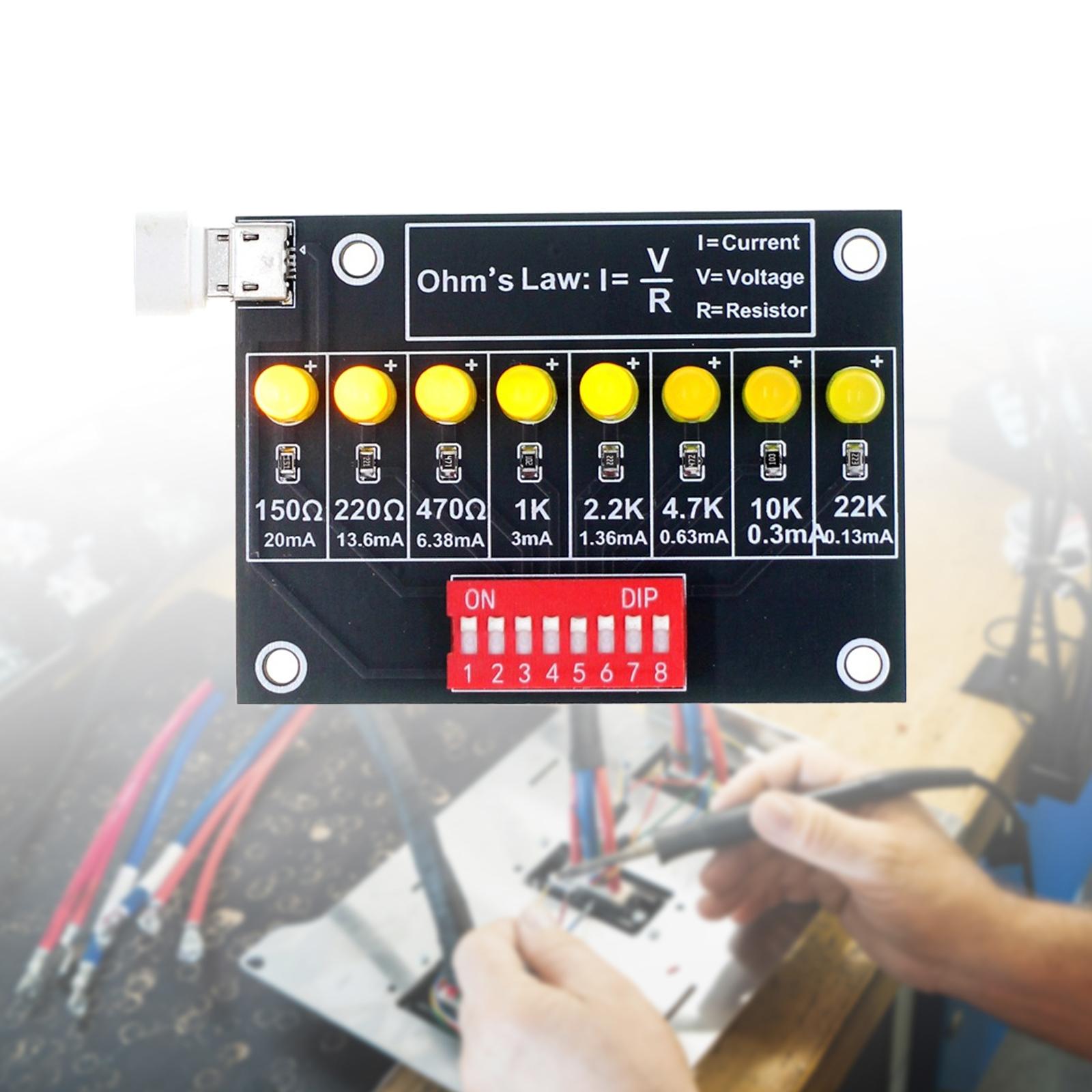 Diy Electronics Wire - DIY 납땜 연습 키트 옴스법 학습