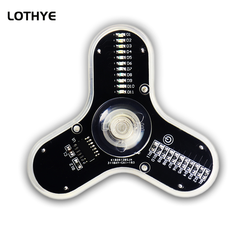 Diy Electronics Soldering Kit - LED Fidget Spinner 제조 스피커 분위기