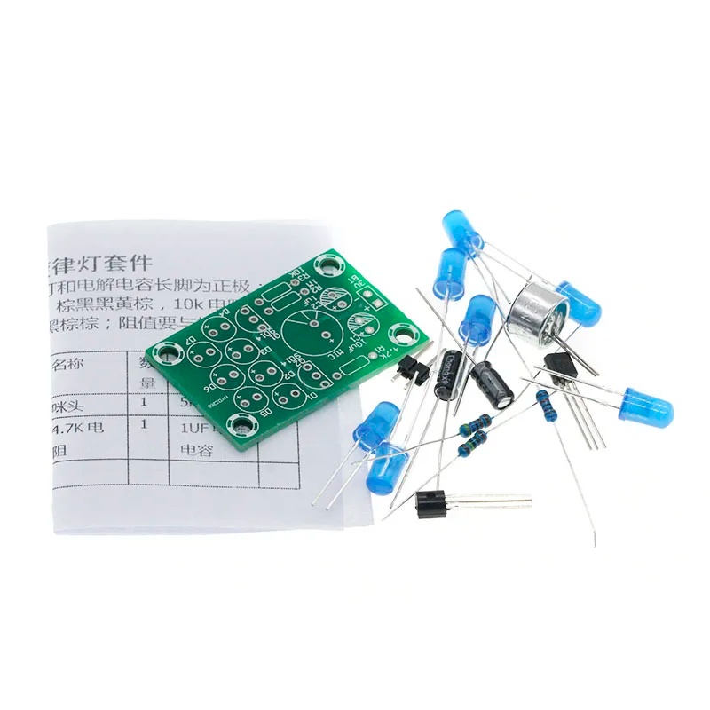 Diy Electronics Kits - 음성 제어 멜로디 램프 키트 전자