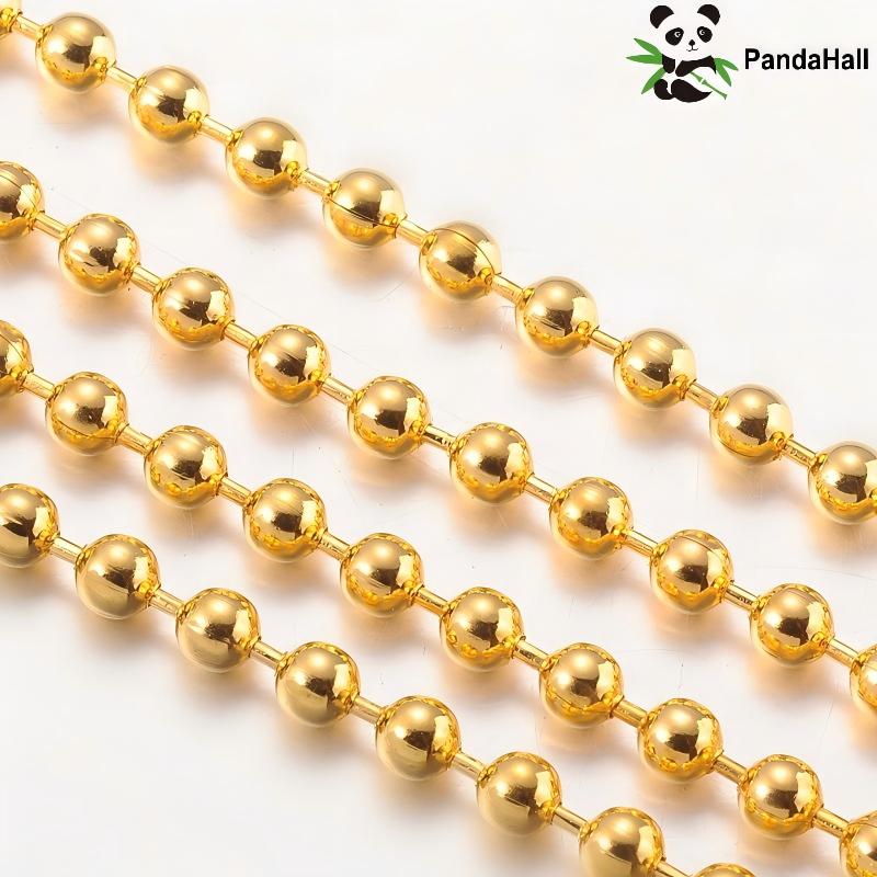 Useful Diy Electronics - PandaHall 50m/롤 솔더드 아이언 볼 체인,