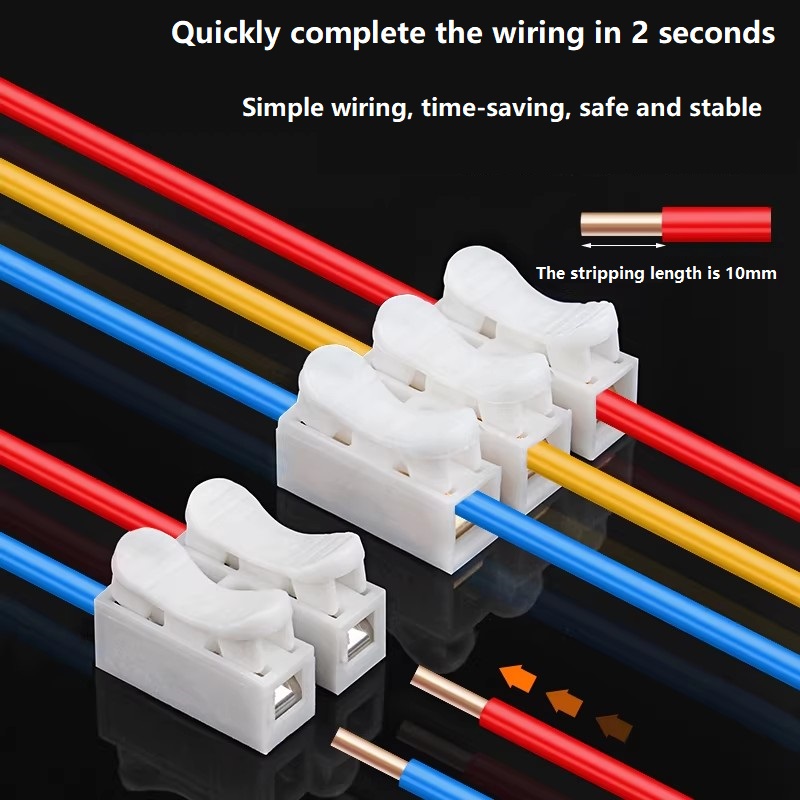 Diy Electronics Wire - 50개 무접점 퀵 와이어 커넥터 1P