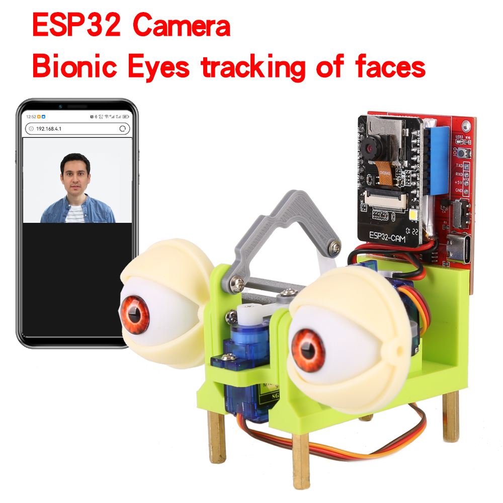 Diy Electronics Kits - WatchEye ESP32 카메라 생체 공학 눈