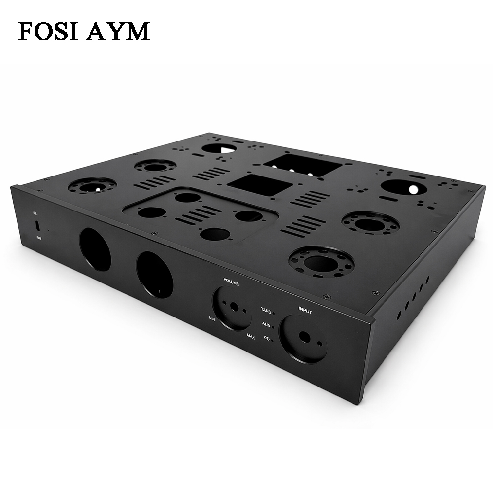 Diy Analog Electronics - FOSI AYM 415x330x70mm 전체 알루미늄 앰프