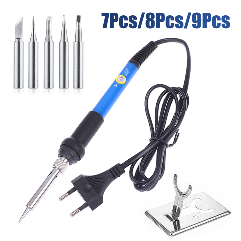 온도 조절 가능 220V 60W 납땜 인두 세트 DIY - Useful Diy Electronics 리뷰 및 가격
