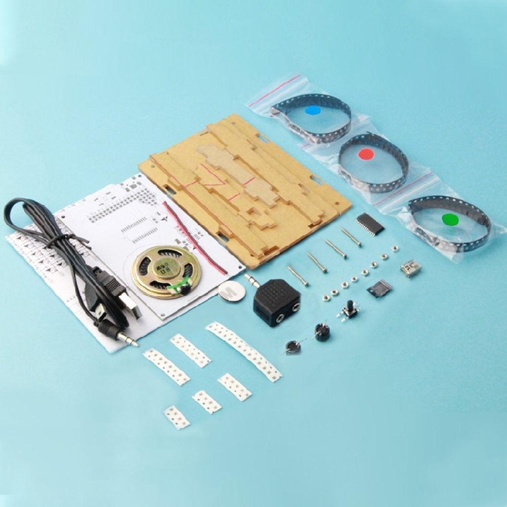 DIY LED 음악 스펙트럼 전자 키트, 오디오 사운드 - Diy Audio Electronics Projects 리뷰 및 가격