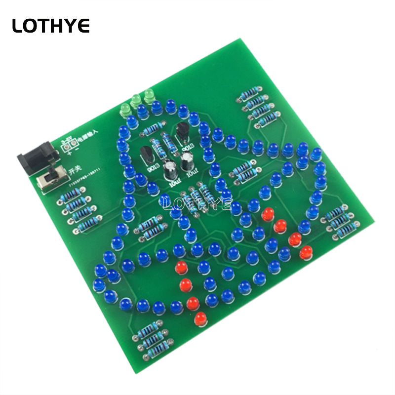 DC 3-5V LED 라이트 스윙 윈드 차임 실험실 D - Diy Analog Electronics 리뷰 및 가격