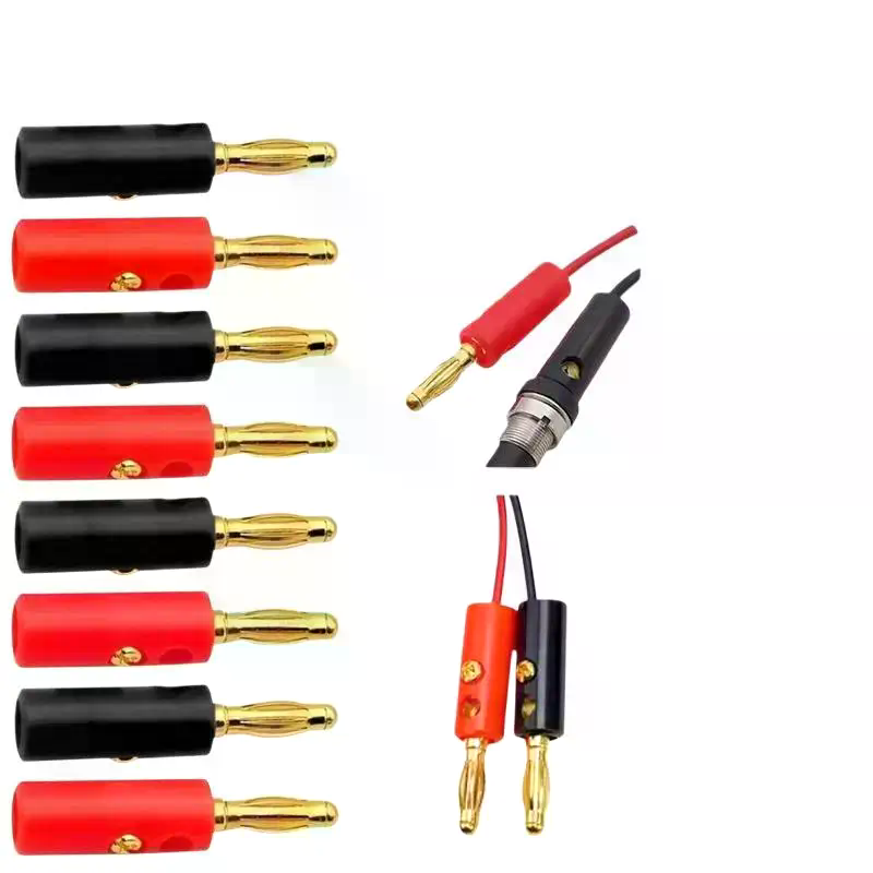 10Pcs 4MM 바나나 플러그 소켓 터미널 세트 높은 - Diy Audio Electronics Projects 리뷰 및 가격
