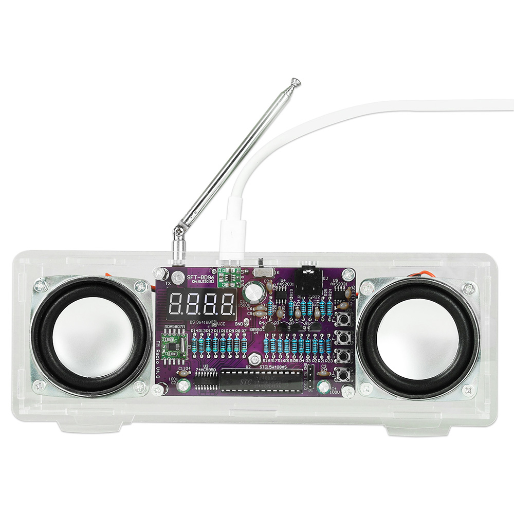 87.5MHz~108MHz FM 라디오 전자 납땜 프로 - Diy Audio Electronics Projects 리뷰 및 가격