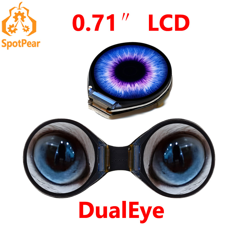 Waveshare 더블 아이 라운드 LCD 디스플레이  - Diy Electronics Kits 리뷰 및 가격