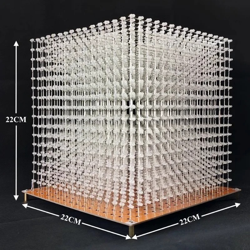 3 D16mini 라이트 큐브 키트 16x16x16 전 - Diy For Electronics 리뷰 및 가격