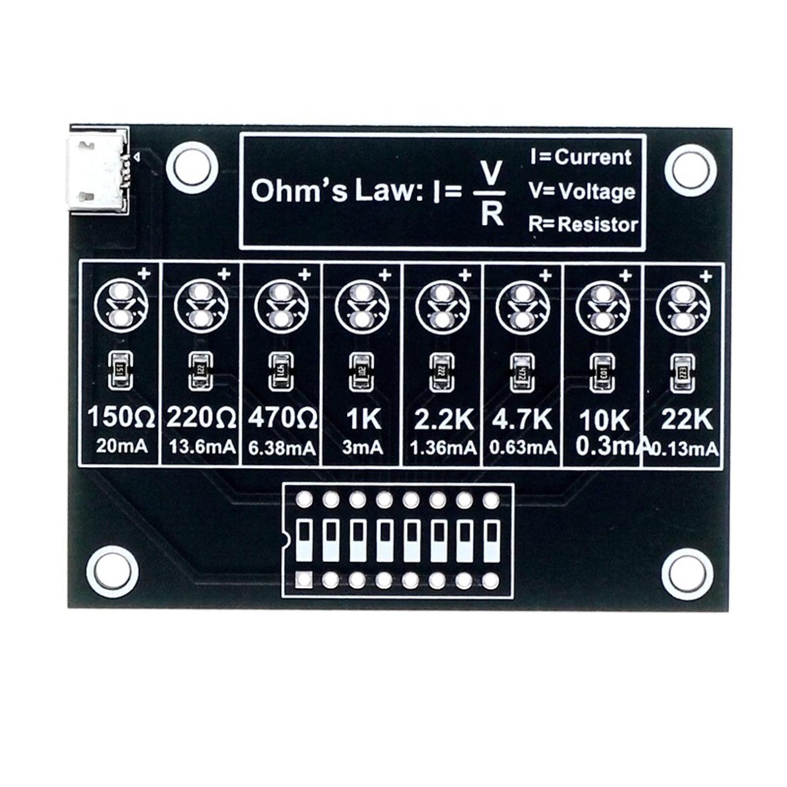 DIY 납땜 연습 키트 옴스법 학습 보드 실험실 훈련을 - Diy Electronics Wire 리뷰 및 가격