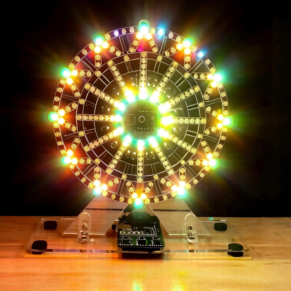 DIY 전자 키트 LED 조명 뮤지컬 관람차 DIY 납 - Useful Diy Electronics 리뷰 및 가격