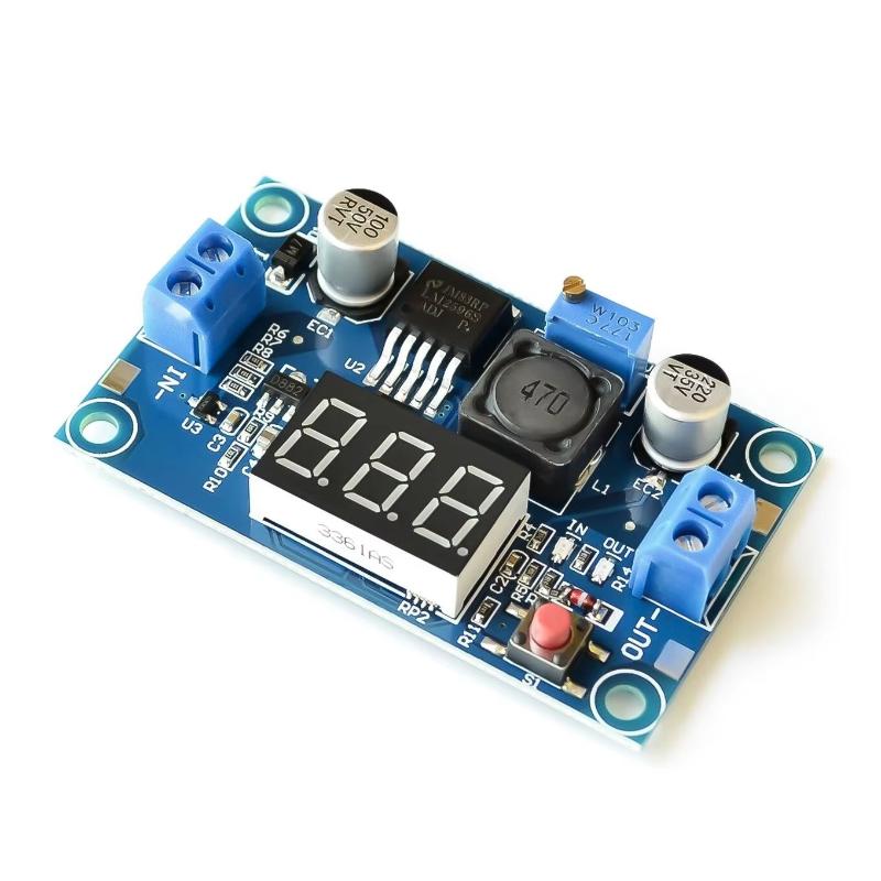 LM2596 전원 공급 모듈 디스플레이 포함 3A 2. - Diy For Electronics 리뷰 및 가격