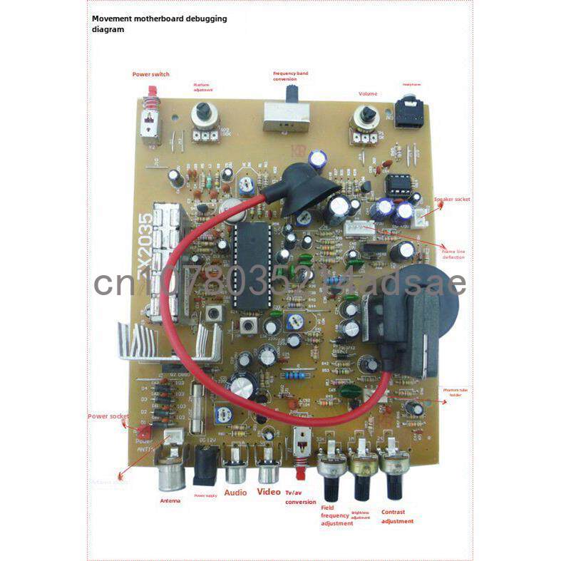 5.5인치 흑백 TV 메인보드 키트/부품, 전자 교육용 - Diy Electronics Soldering Kit 리뷰 및 가격