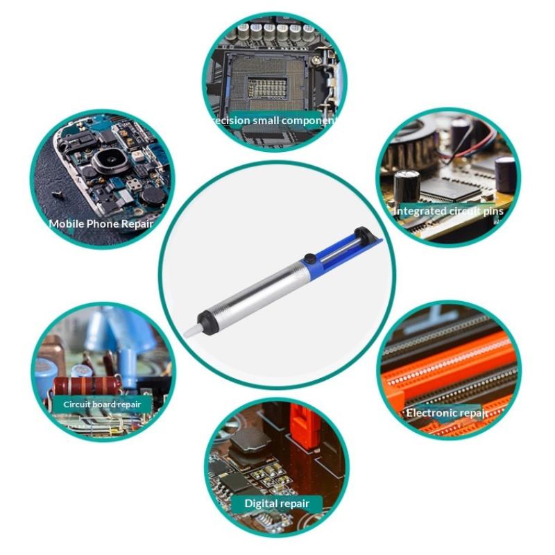 새로운 알루미늄 금속 납땜 제거 펌프 흡입식 주석 납땜 - Desoldering Pump Solder 리뷰 및 가격