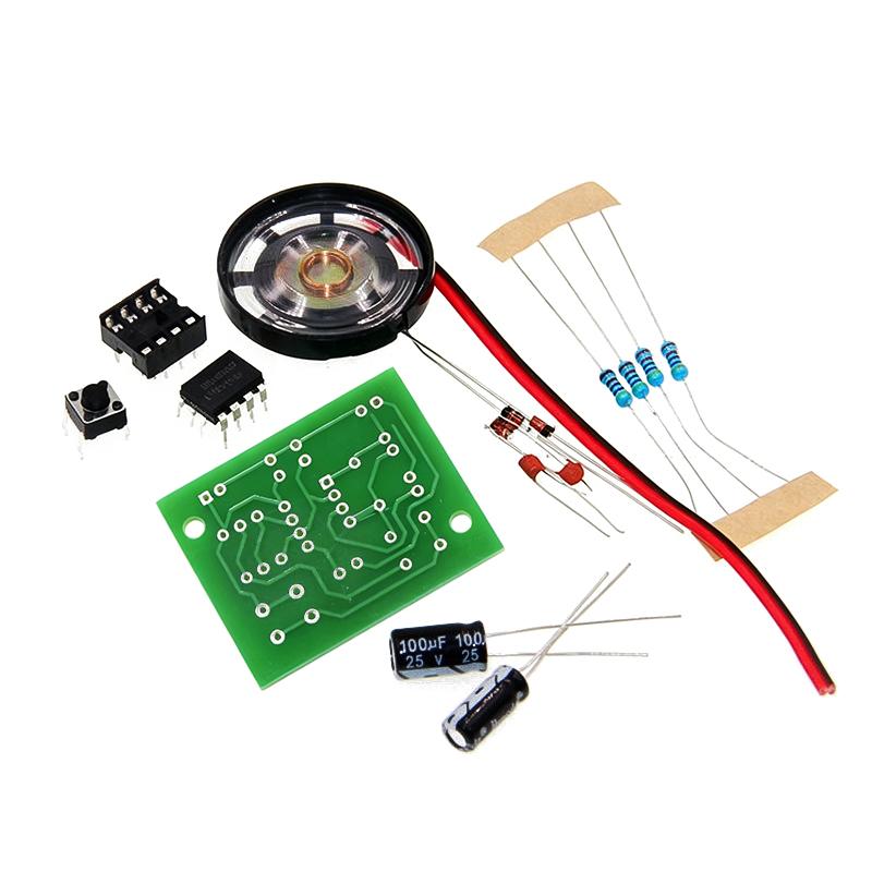 NE555 도어벨 DIY 납땜 연습 키트 듀얼 톤 딩동 - Useful Diy Electronics 리뷰 및 가격