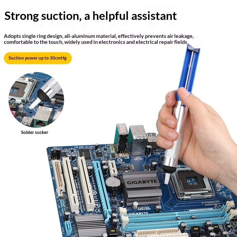 디솔더링 펌프 1 견고한 알루미늄 금속 솔더 흡입 펜  - Desoldering Pump Solder 리뷰 및 가격