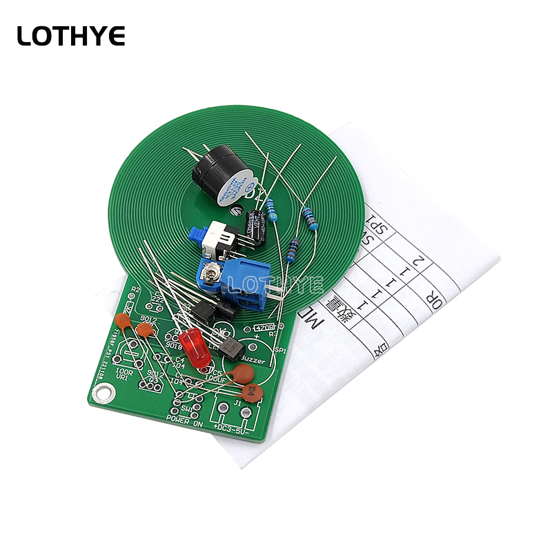 DC 3V-5V 금속 탐지기 키트 DIY 전자 키트 6 - Useful Diy Electronics 리뷰 및 가격