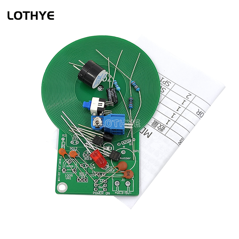 DC 3V-5V 금속 탐지기 키트 DIY 전자 키트 6 - Useful Diy Electronics 리뷰 및 가격