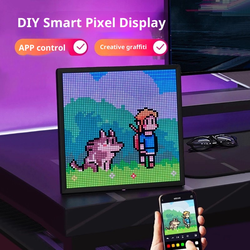 DIY 픽셀 스크린 맞춤형 전자 픽셀 스크린 남자친구  - Diy Electronics Game 리뷰 및 가격