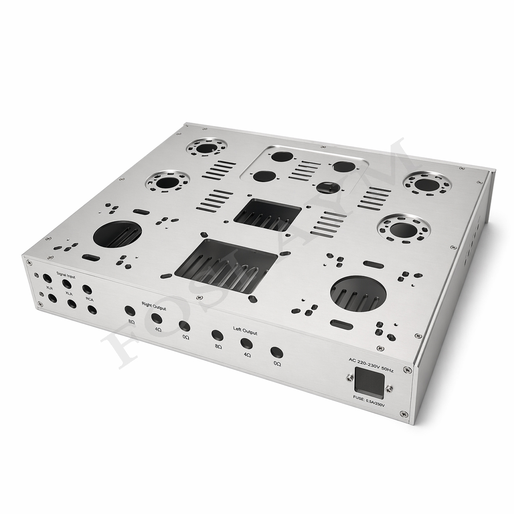 FOSI AYM 415x330x70mm 전체 알루미늄  - Diy Analog Electronics 리뷰 및 가격