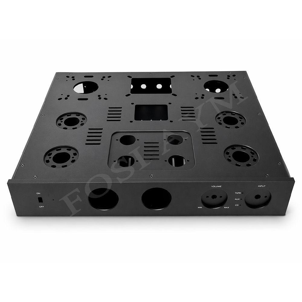 FOSI AYM 415x330x70mm 전체 알루미늄  - Diy Analog Electronics 리뷰 및 가격