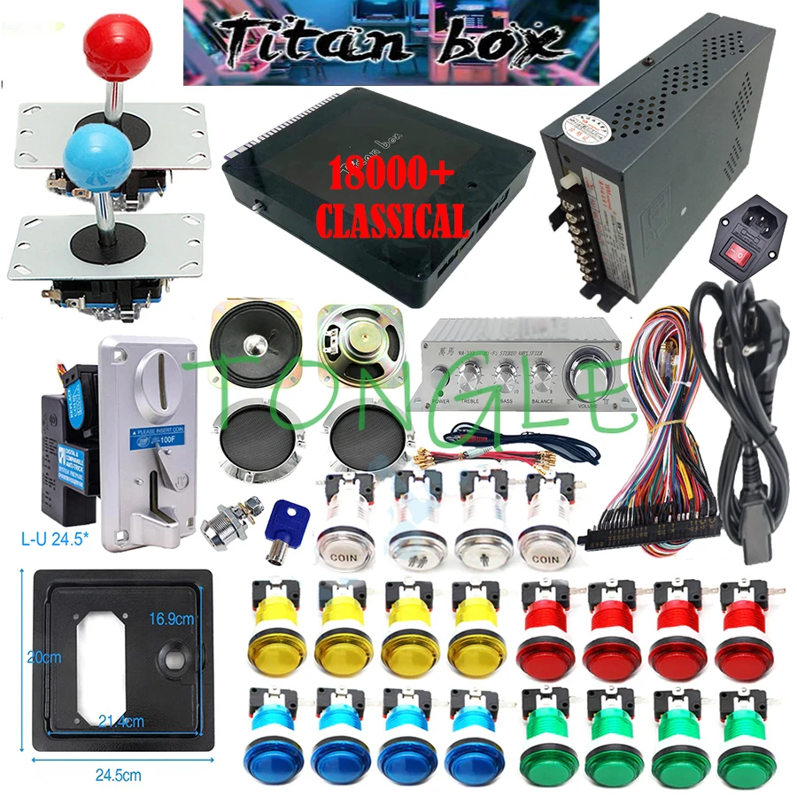 타이탄 박스 18000 + in 1 JAMMA 게임 키 - Diy Electronics Game 리뷰 및 가격