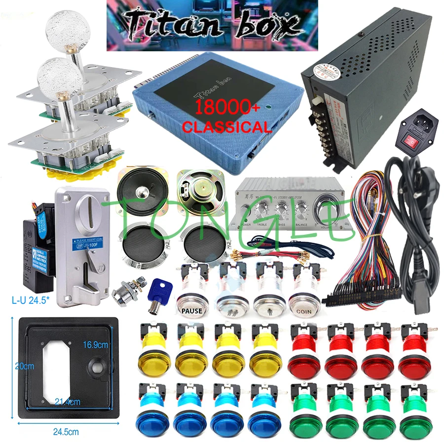 타이탄 박스 18000 + in 1 JAMMA 게임 키 - Diy Electronics Game 리뷰 및 가격