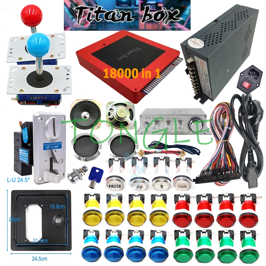 타이탄 박스 18000 + in 1 JAMMA 게임 키 - Diy Electronics Game 리뷰 및 가격