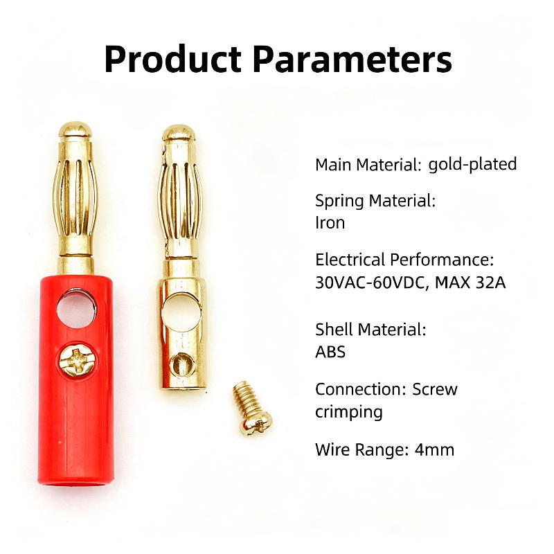 10개 4MM 바나나 플러그 소켓 터미널 세트, 고전도 - Diy Audio Electronics Projects 리뷰 및 가격