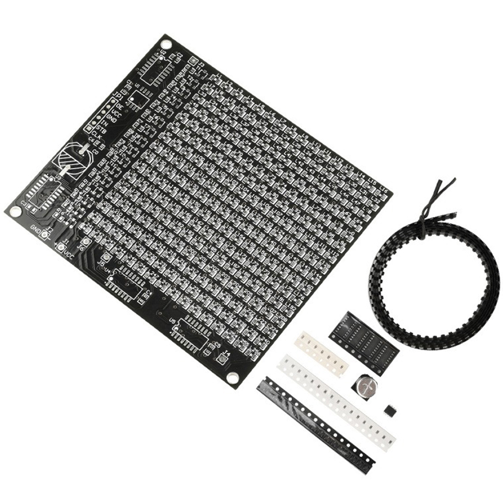 64/256 LED SMD 도트 매트릭스 광고 화면 용 - Diy Electronics Soldering Kit 리뷰 및 가격